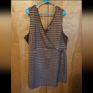 Arizona faux wrap dress